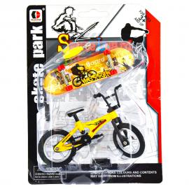 Skatepark Finger BMX och Skateboard Set