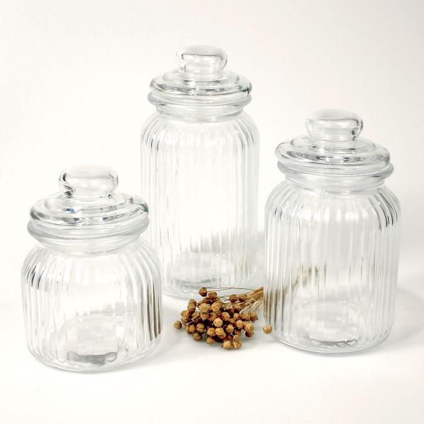 Glasburk med Lock 1,3L