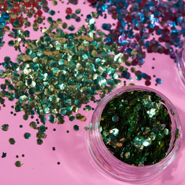 Moon Glitter Mystic Bio Chunky Glitter Shamrock