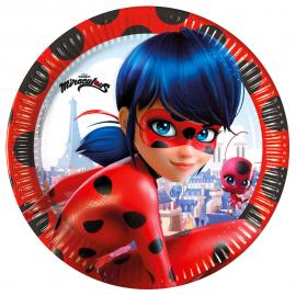 Miraculous Ladybug Papperstallrikar