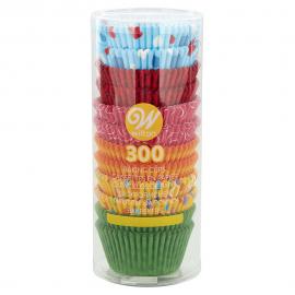 Muffinsformar Colorful Storpack