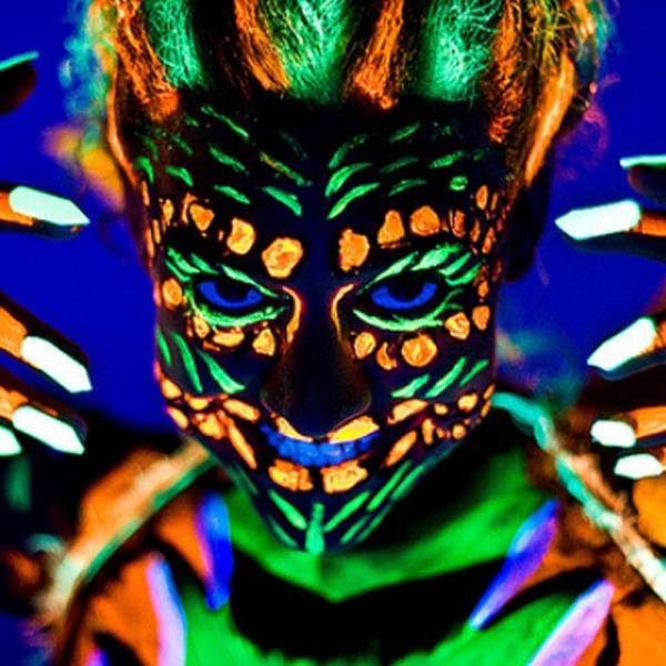 UV Neon Ansikts- & Kroppsfrg