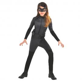 Catwoman Dräkt med Mask Barn