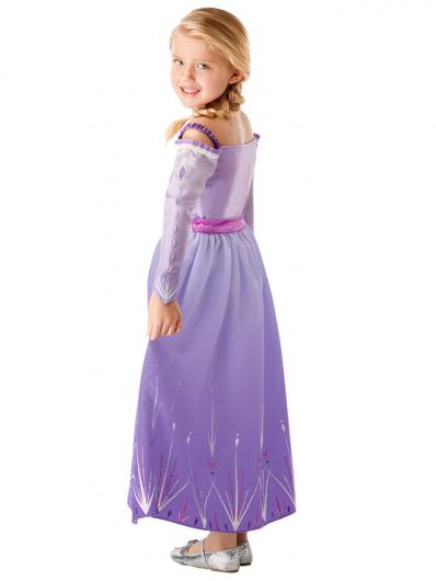 Frozen 2 Lila Elsa Klnning Barn