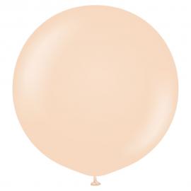 Beige Stora Latexballonger Blush