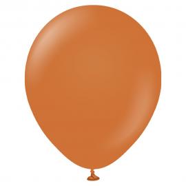 Bruna Latexballonger Caramel Brown 100-pack