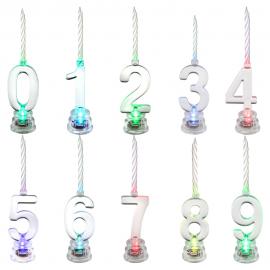 Lysande Sifferljus LED 4