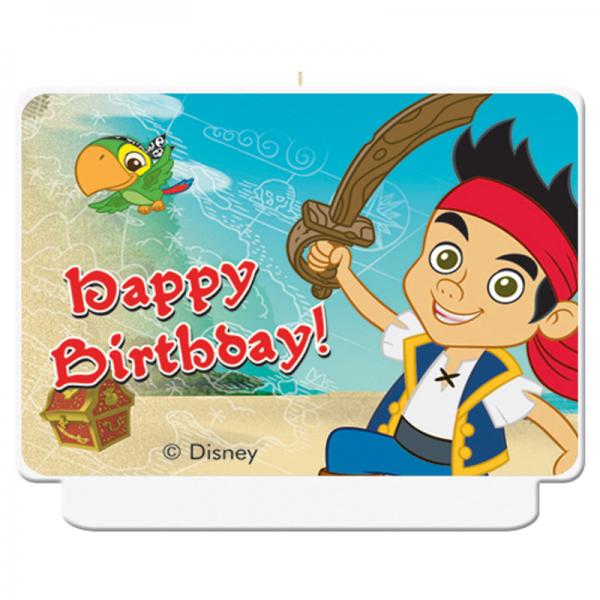 Jake och Piraterna Trtljus Happy Birthday