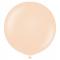 Beige Stora Latexballonger Blush