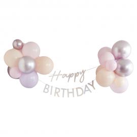 Happy Birthday Ballonggirlang Pastell