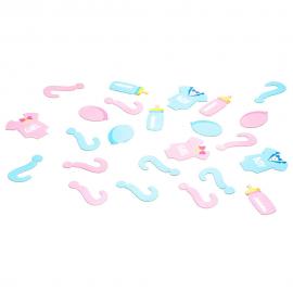 Konfetti Gender Reveal 24-pack