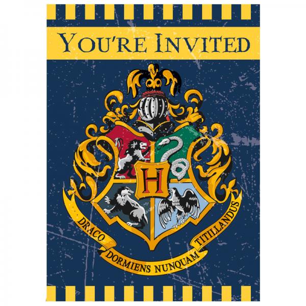 Harry Potter Inbjudningskort