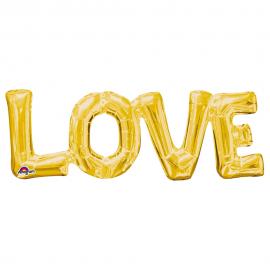 Love Ballong Guld