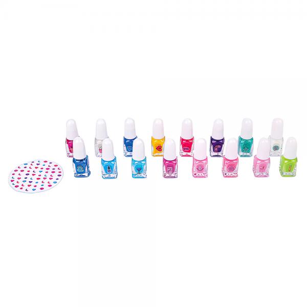 Nagellack med Stickers Set Barn