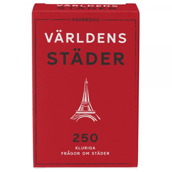 Vrldens Stder Frgekort