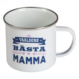 Världens Bästa Mamma Retro Mugg