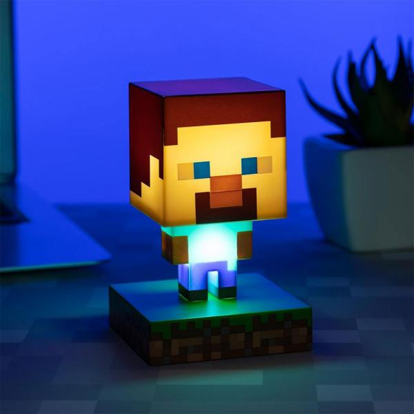 Minecraft Lampa Steve