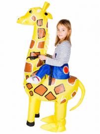 Uppblåsbar Ridande Giraffdräkt Barn