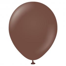 Bruna Latexballonger Chocolate Brown 100-pack