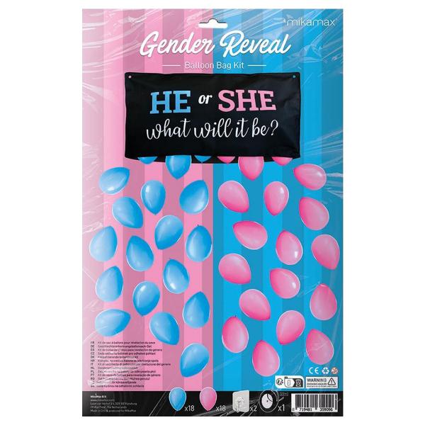 Vska med Ballonger Gender Reveal