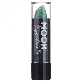 Moon Glitter Holografiskt Glitter Läppstift Grön