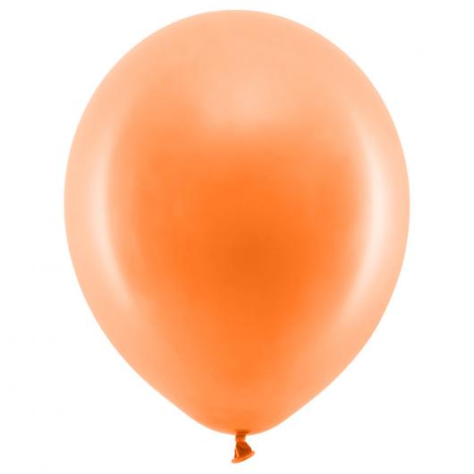Rainbow Latexballonger Orange 100-pack