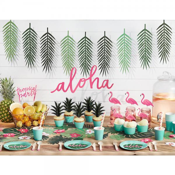 Hawaii Ananas Cupcake Topper Dekoration