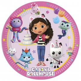 Gabby's Dollhouse Papperstallrikar