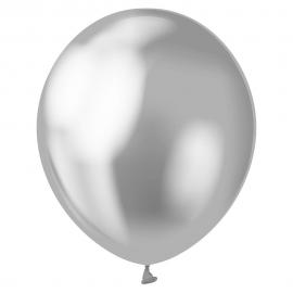 Latexballonger Chrome Silver Platinum