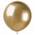 Stora Runda Guld Chrome Ballonger