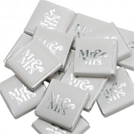 Chokladrutor Mr & Mrs Silver