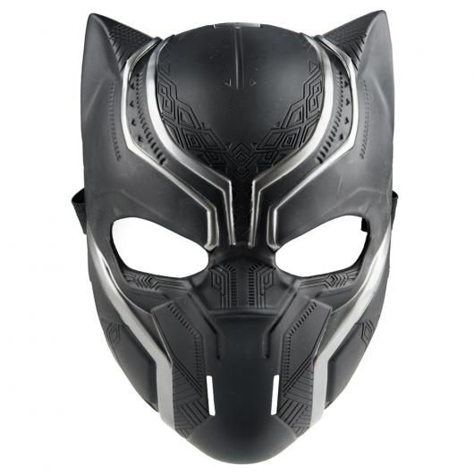 Svart Superhjälte Mask