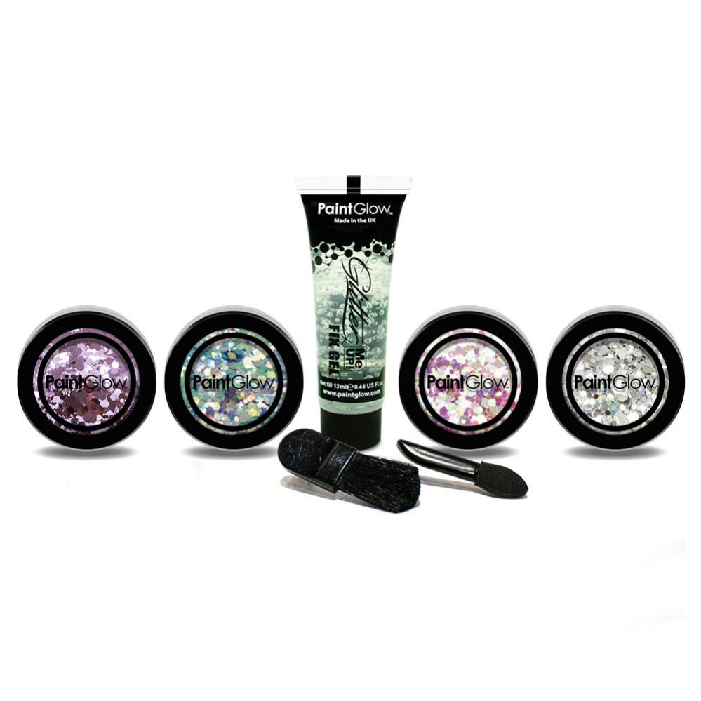 PaintGlow Unicorn Chunky Ansikts och Kroppsglitter Set Partyhallen.se