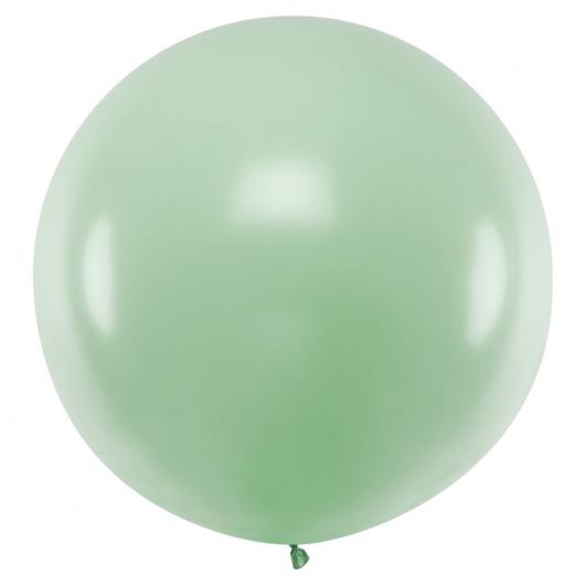 Gigantisk Latexballong Pastell Pistaschgrön