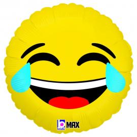 Folieballong LOL Skratt Emoji