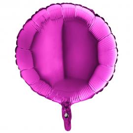 Folieballong Rund Lila