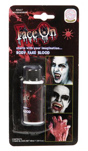 Face-On Fake Blod