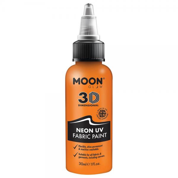 Moon Glow Neon UV Textilfrg Orange 30 ml