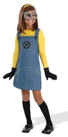 Dumma Mej Minion Barn Maskeraddräkt