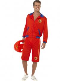 Baywatch med Långshorts Maskeraddräkt Large