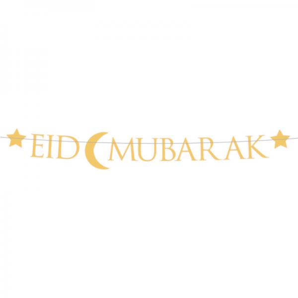 Eid Mubarak Girlang Guld