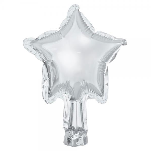 Folieballonger Stjrna Silver Sm 25-pack