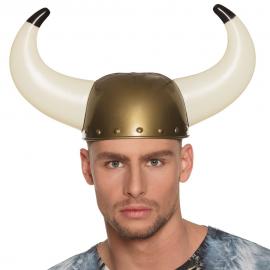 Vikingahjälm med Horn