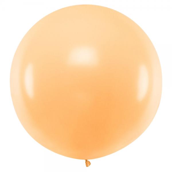 Gigantisk Latexballong Pastellorange