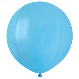 Stora Runda Ljusblå Ballonger 50-pack