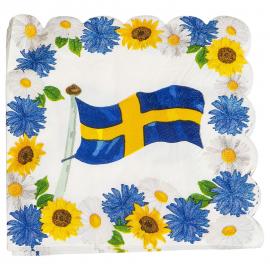 Svenska Flaggan Servetter