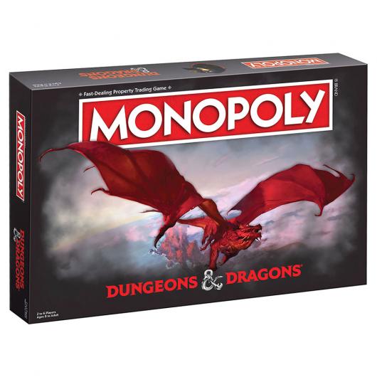 Monopol Dungeons and Dragons Spel
