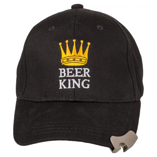 Beer King Keps med Kapsylppnare
