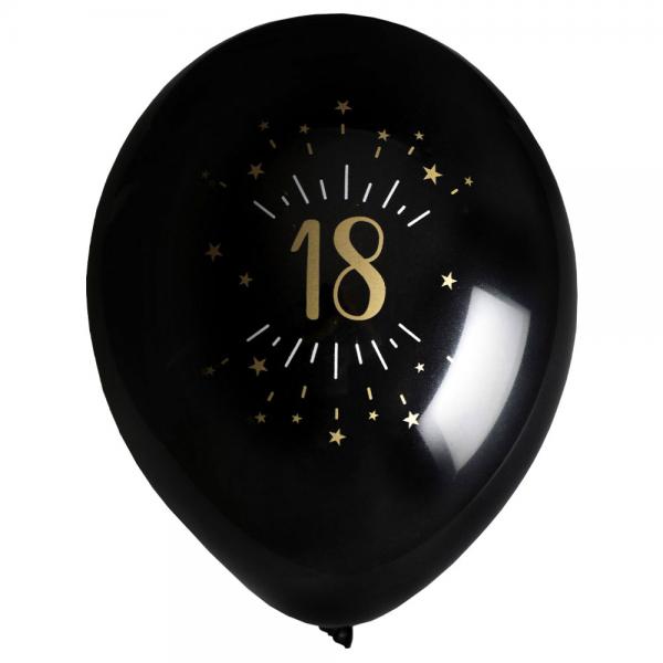 Ballonger 18 r Birthday Party Guld