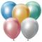 Premium Latexballonger Blandade Chrome Färger
